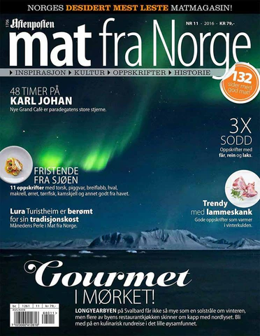 Svalbarði in Norwegens grösster Lebensmittelzeitschrift